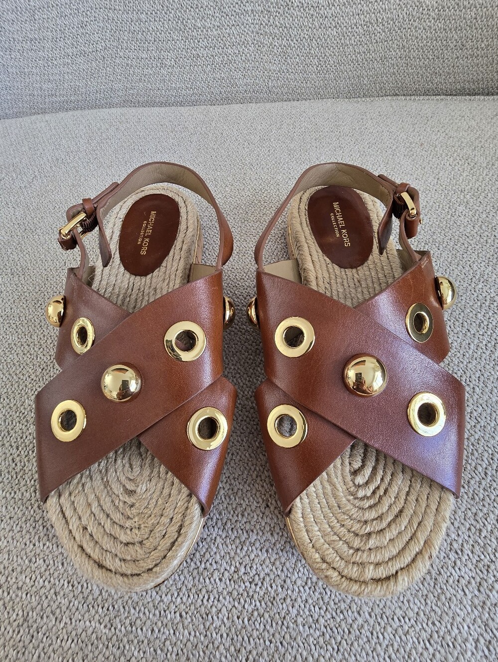 RARE ARCHIVAL -  Michael Kors Collection Espadrille Slingbacks, 7.5 New